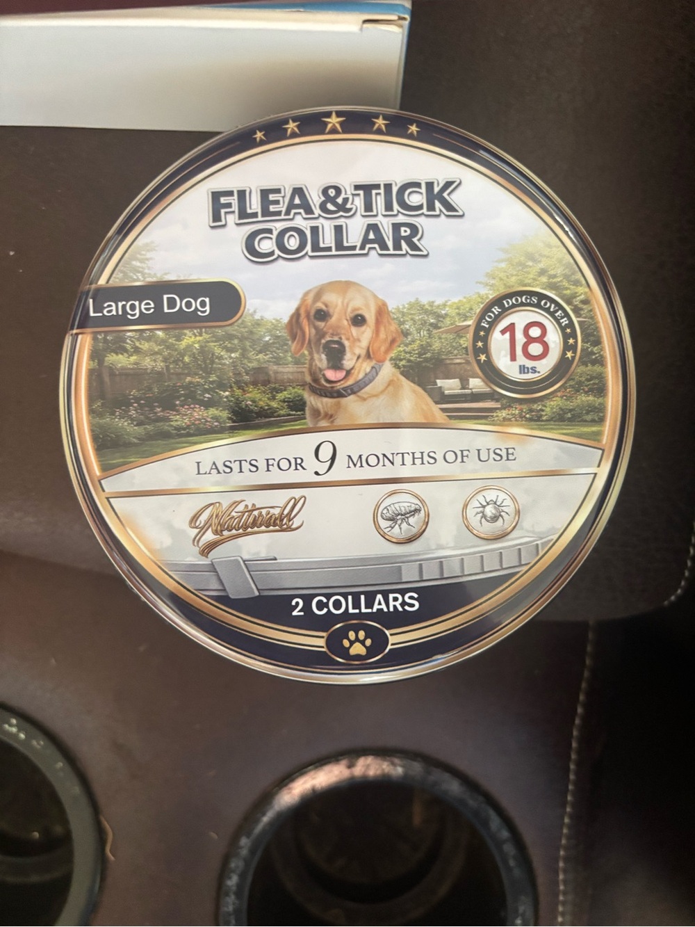 Hartz Flea & Tick Collar Large Dog NWT